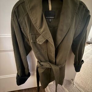 Banana Republic Women's Khaki Trench Coat